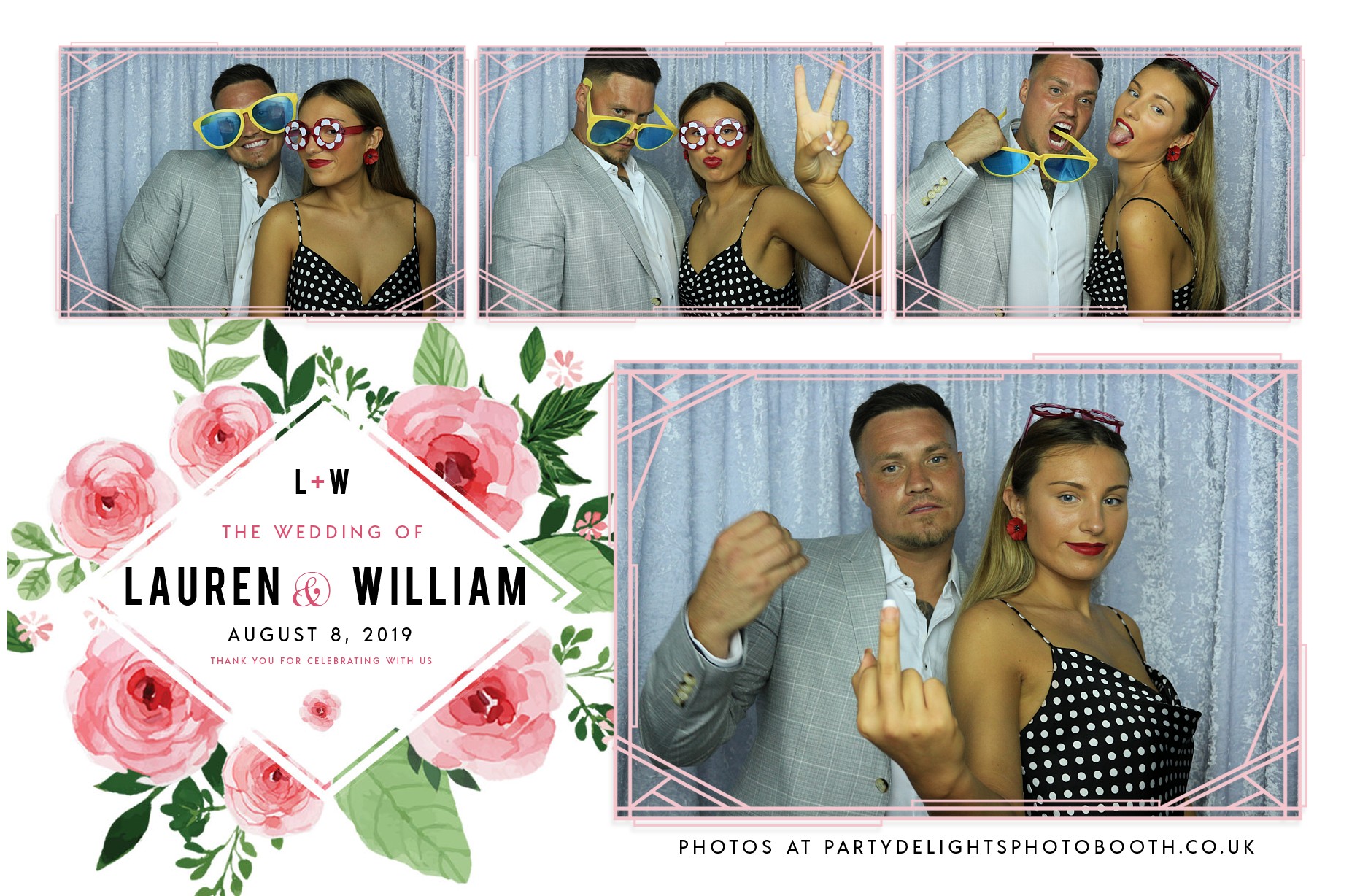 Lauren and Will’s Wedding - Prints | View more photos from the event at gallery.partydelightsphotobooth.co.uk/u/PartyDelightsPhotoBooth/Lauren-and-Will’s-Wedding-Prints